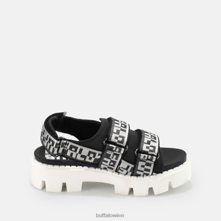 bei Buffalo Raven Tec Slide vegan Schwarz 0FX48640 |Sandalen