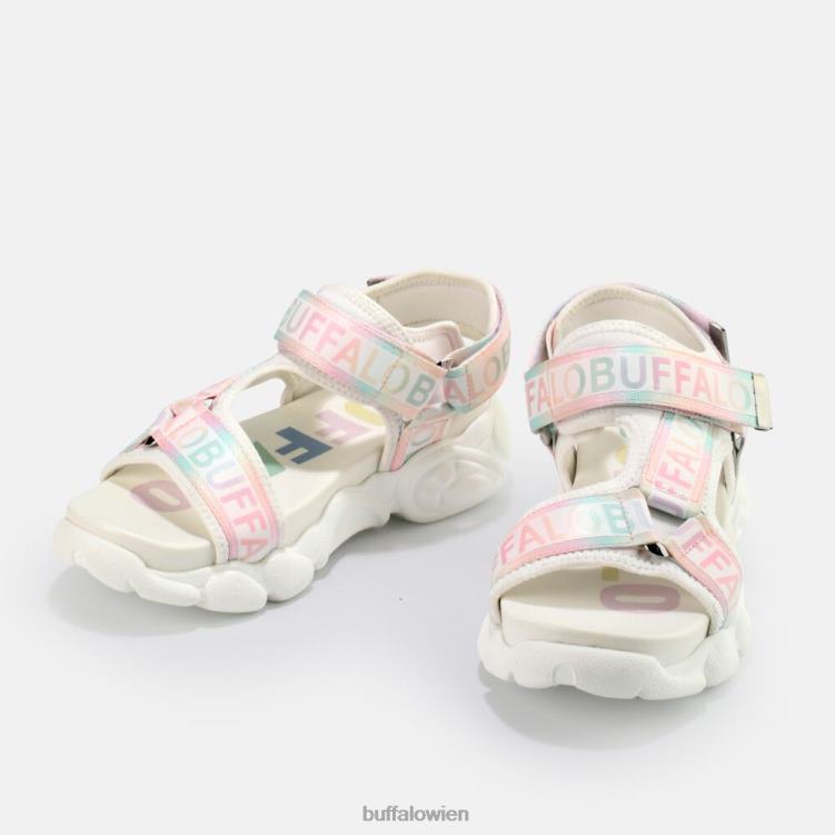 bei Buffalo cld tec vegane Sandalen Weiss 0FX48558 |Sandalen