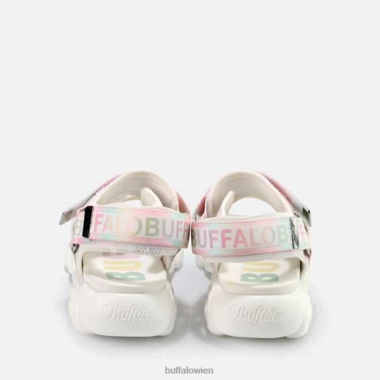 bei Buffalo cld tec vegane Sandalen Weiss 0FX48558 |Sandalen
