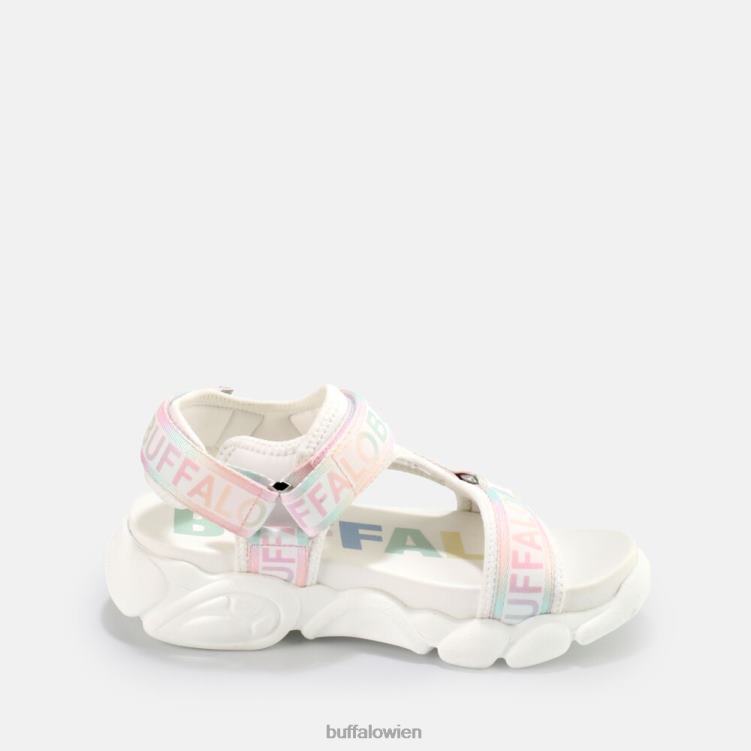 bei Buffalo cld tec vegane Sandalen Weiss 0FX48558 |Sandalen