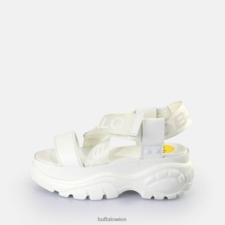 bei Buffalo klassische und Plateausandalen Weiss 0FX48497 |Sandalen