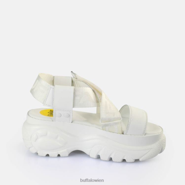bei Buffalo klassische und Plateausandalen Weiss 0FX48497 |Sandalen