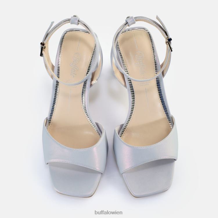 bei Buffalo April ordentliche Sandaletten mit Absatz, vegan perlhellblau 0FX48246 |Sandalen