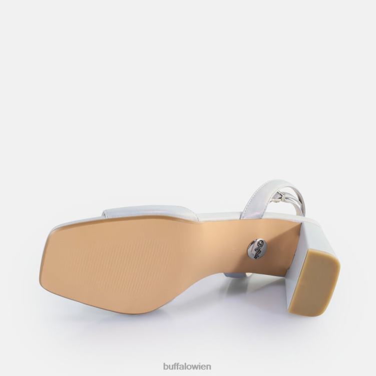 bei Buffalo April ordentliche Sandaletten mit Absatz, vegan perlhellblau 0FX48246 |Sandalen