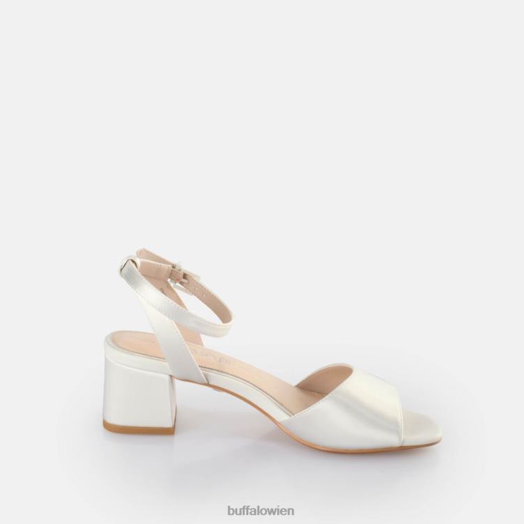 bei Buffalo Beate-Sandale mit Knöchelriemen Elfenbein 0FX48105 |Sandalen