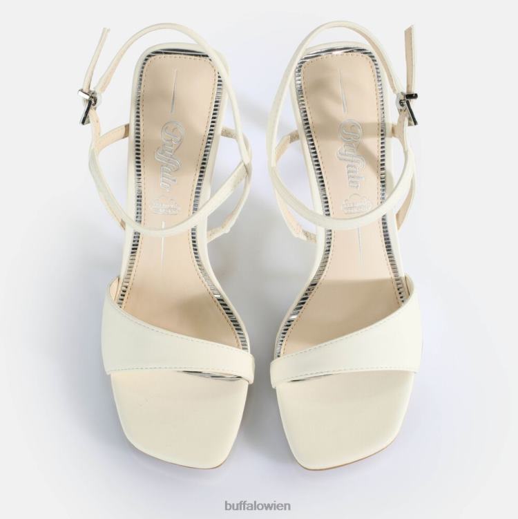 bei Buffalo Blair Finess Sandaletten vegan Weiss 0FX48152 |Sandalen