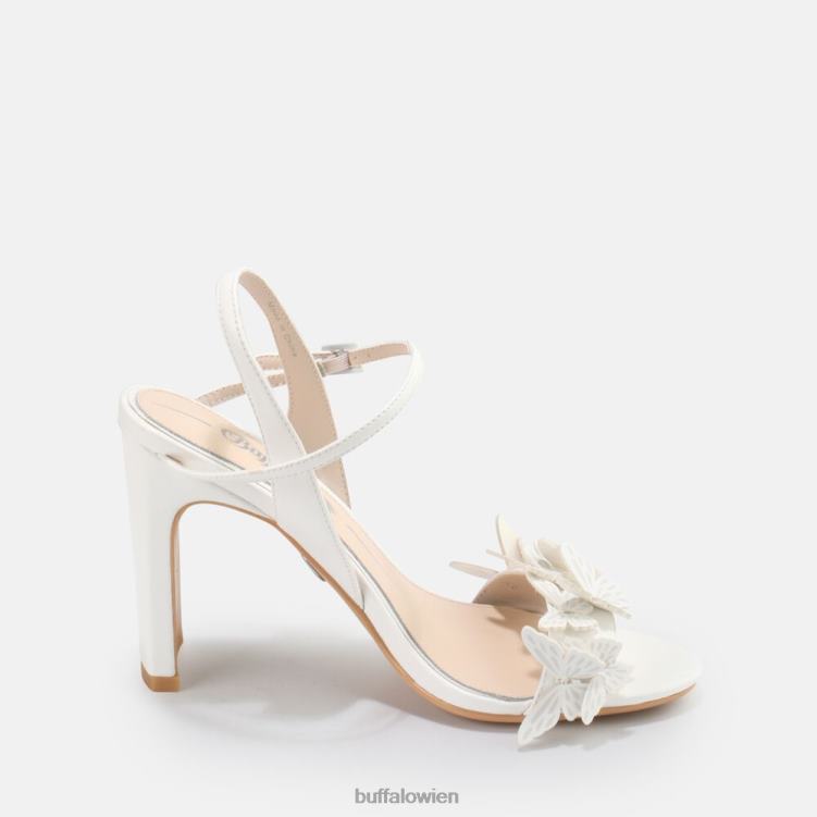 bei Buffalo Carla Schmetterlingssandale Elfenbein 0FX48279 |Sandalen