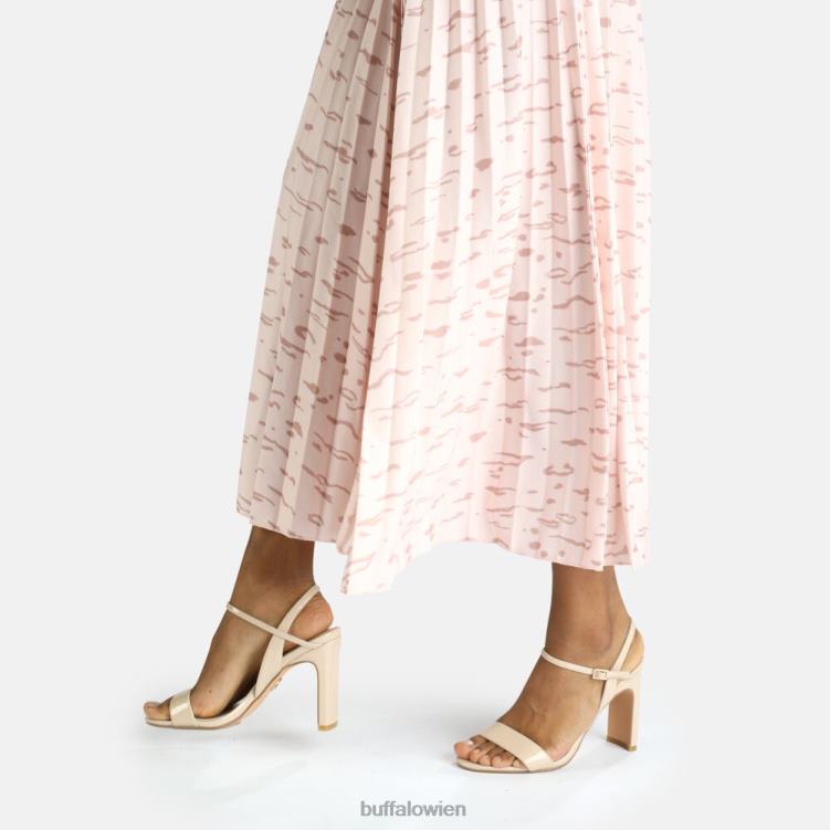 bei Buffalo Jeans-Peeling-Sandale mit hohen Absätzen, vegan Beige 0FX4835 |Sandalen