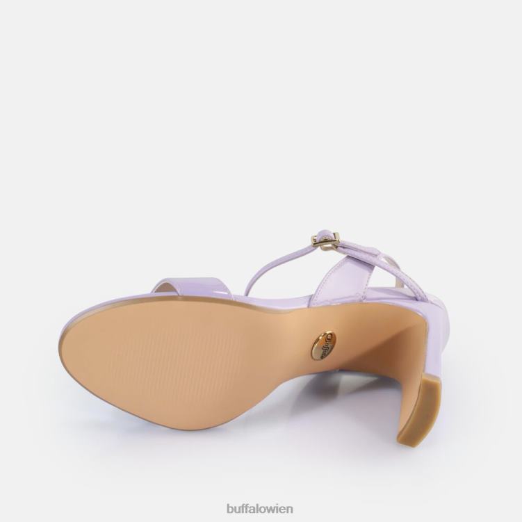 bei Buffalo Jeans-Sandalen mit Absatz, vegan Lavendel 0FX4842 |Sandalen