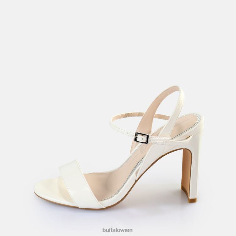 bei Buffalo Jeans-Sandalen mit Absatz, vegan Weiss 0FX4840 |Sandalen
