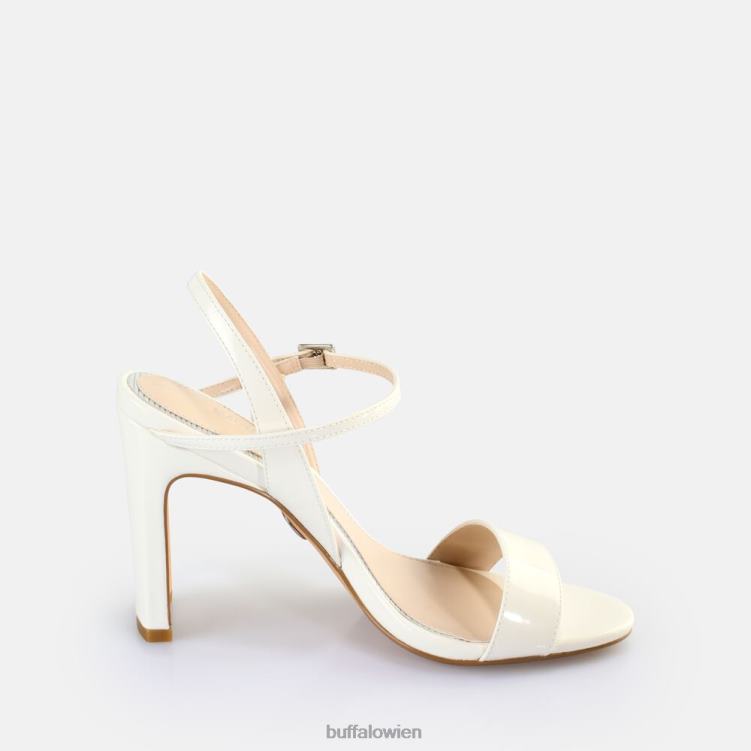bei Buffalo Jeans-Sandalen mit Absatz, vegan Weiss 0FX4840 |Sandalen