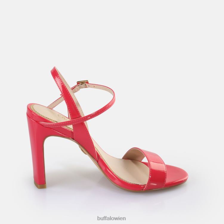 bei Buffalo Jeans-Sandalen mit Absatz, vegan dunkelpink 0FX4841 |Sandalen