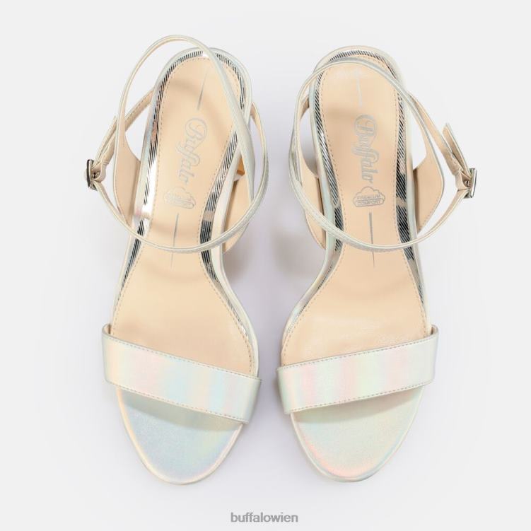 bei Buffalo Jeans-Sandalette mit Absatz, vegan Meerjungfrau 0FX48904 |Sandalen