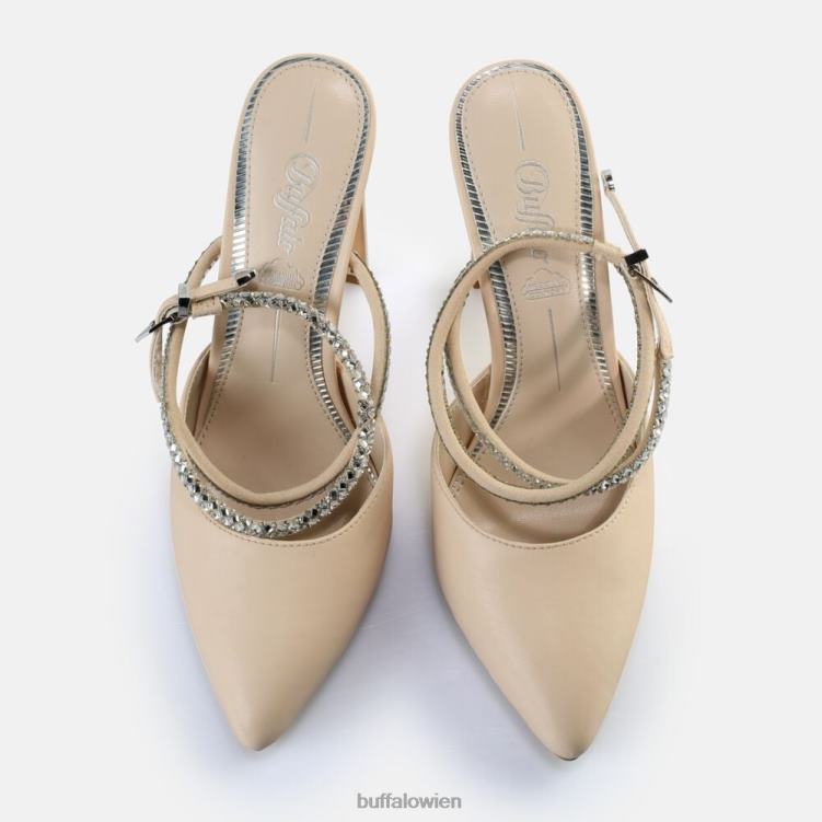 bei Buffalo Jolie Queen Sandaletten vegan Creme 0FX48329 |Sandalen