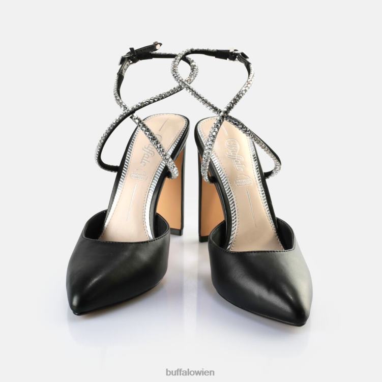 bei Buffalo Jolie Queen Sandaletten vegan Schwarz 0FX48328 |Sandalen