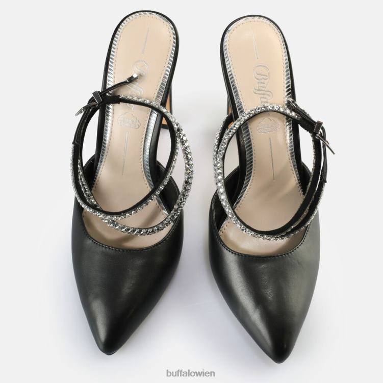 bei Buffalo Jolie Queen Sandaletten vegan Schwarz 0FX48328 |Sandalen