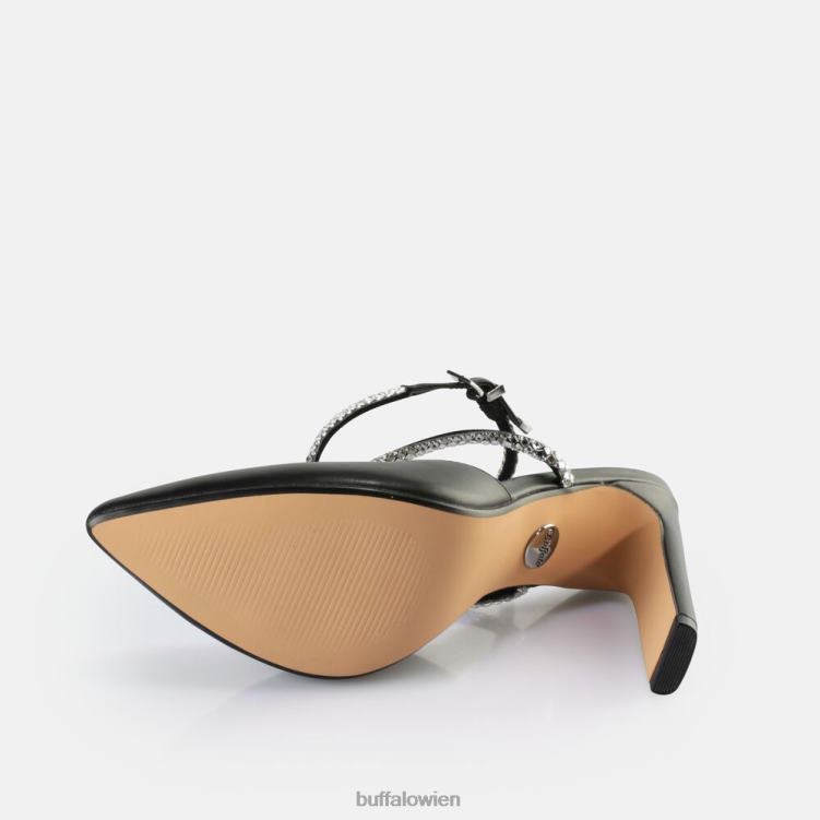 bei Buffalo Jolie Queen Sandaletten vegan Schwarz 0FX48328 |Sandalen