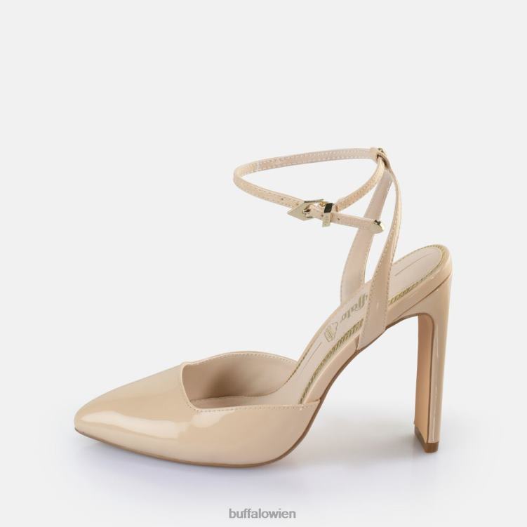 bei Buffalo Jolie Vamp Absatzsandalen vegan Beige 0FX48330 |Sandalen