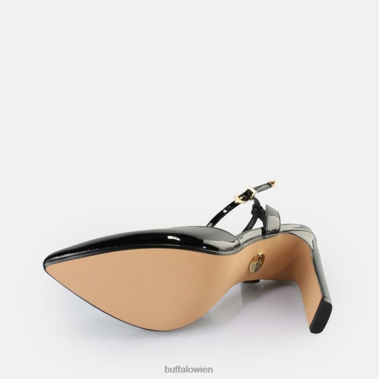 bei Buffalo Jolie Vamp Absatzsandalen vegan Schwarz 0FX48331 |Sandalen