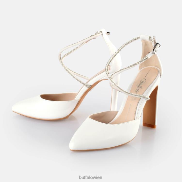 bei Buffalo Judy Shine-Sandalen mit Absatz Weiss 0FX48631 |Sandalen