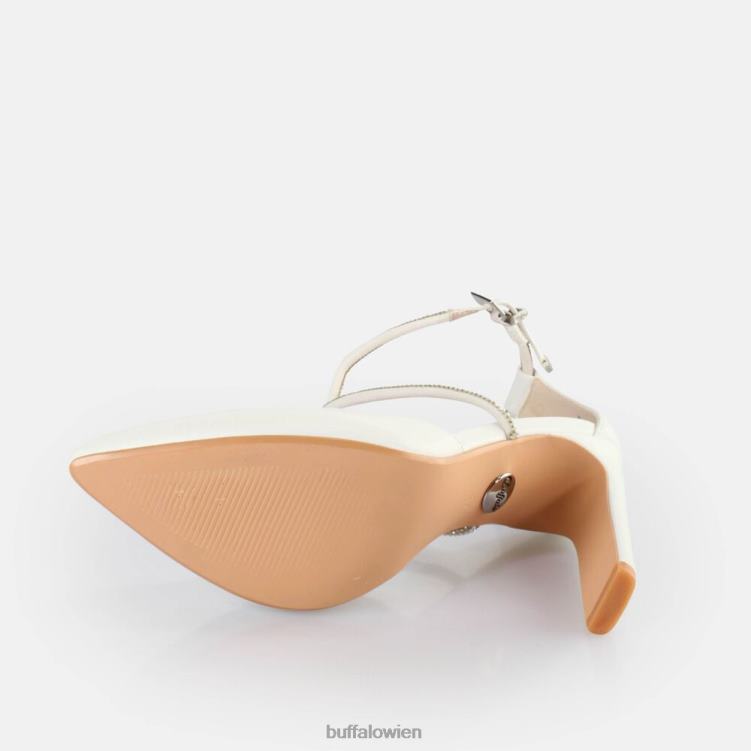 bei Buffalo Judy Shine-Sandalen mit Absatz Weiss 0FX48631 |Sandalen
