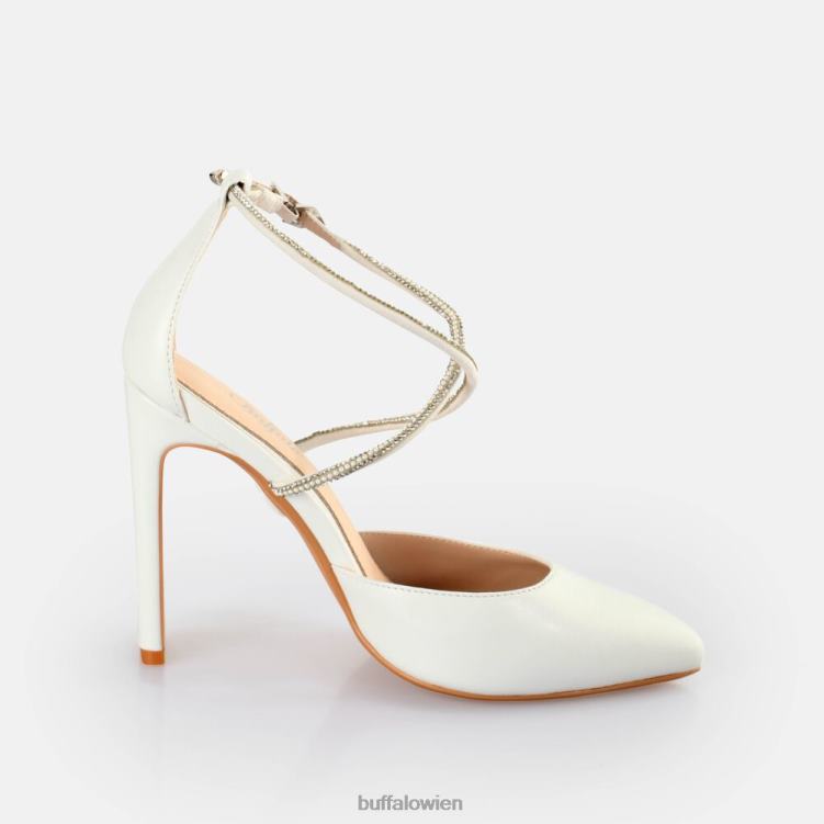 bei Buffalo Judy Shine-Sandalen mit Absatz Weiss 0FX48631 |Sandalen