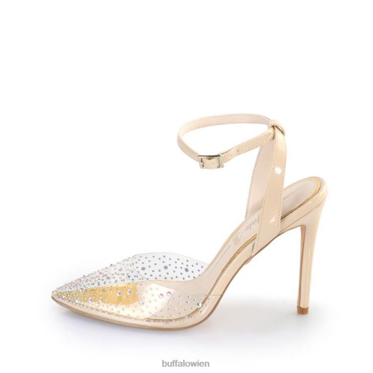 bei Buffalo Juliette Glam Sandale vegan transparent/creme 0FX48553 |Sandalen