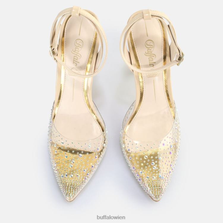 bei Buffalo Juliette Glam Sandale vegan transparent/creme 0FX48553 |Sandalen