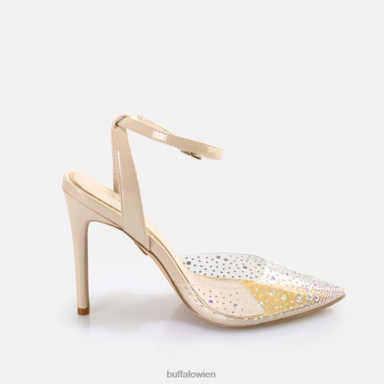 bei Buffalo Juliette Glam Sandale vegan transparent/creme 0FX48553 |Sandalen