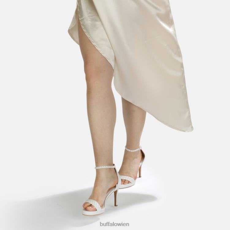 bei Buffalo Lianen-Sandale Weiss 0FX48399 |Sandalen