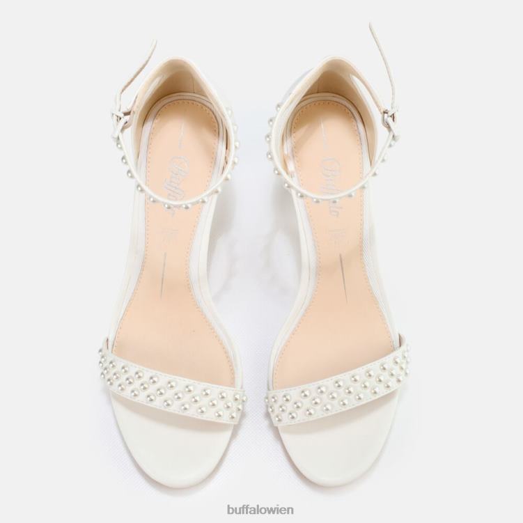 bei Buffalo Lianen-Sandale Weiss 0FX48399 |Sandalen