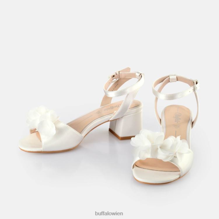 bei Buffalo Lucy Rose-Sandalen mit Absatz Elfenbein 0FX4811 |Sandalen
