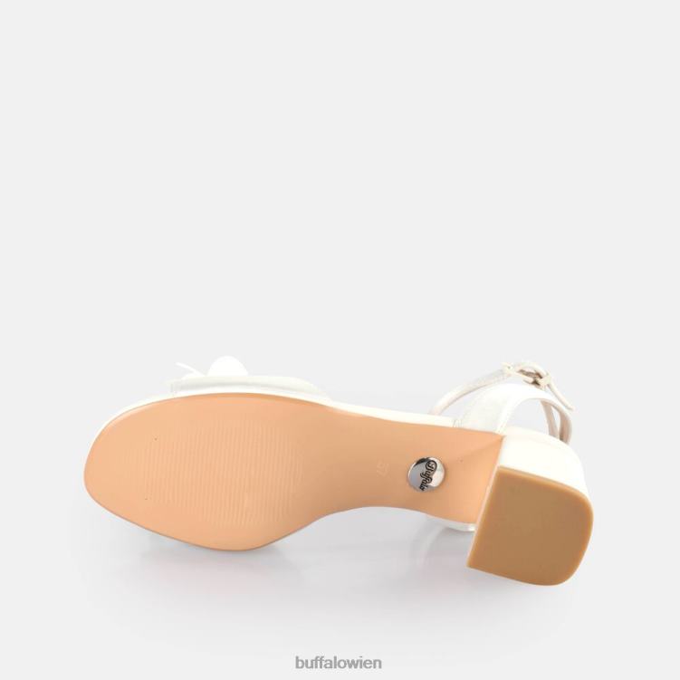 bei Buffalo Lucy Rose-Sandalen mit Absatz Elfenbein 0FX4811 |Sandalen