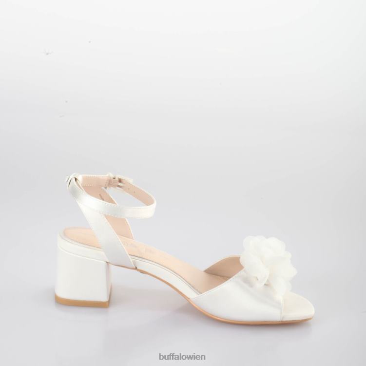 bei Buffalo Lucy Rose-Sandalen mit Absatz Elfenbein 0FX4811 |Sandalen
