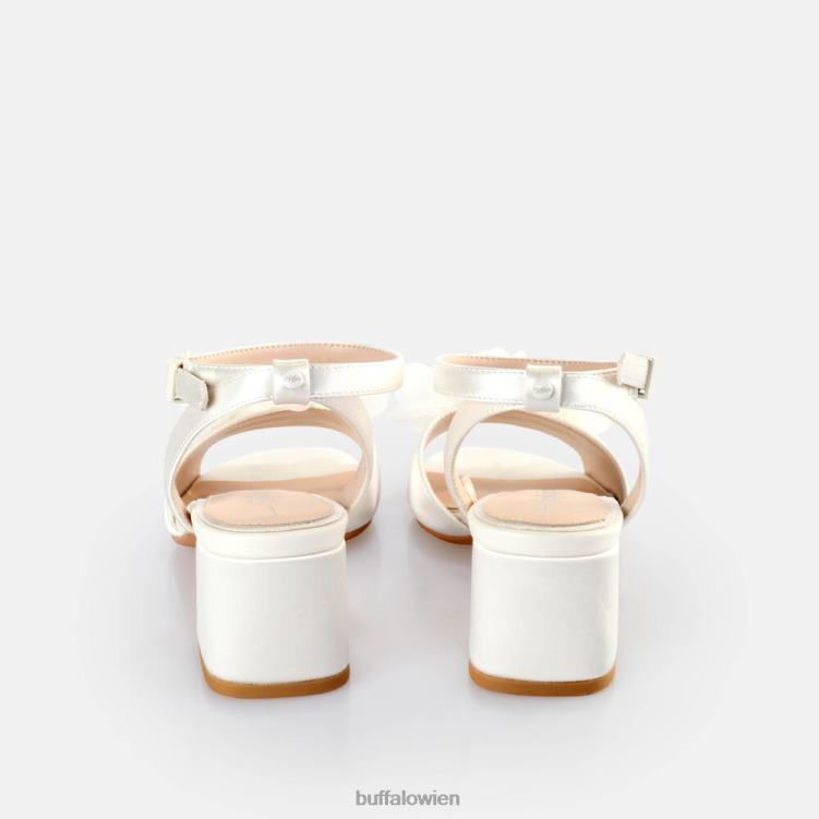 bei Buffalo Lucy Rose-Sandalen mit Absatz Elfenbein 0FX4811 |Sandalen