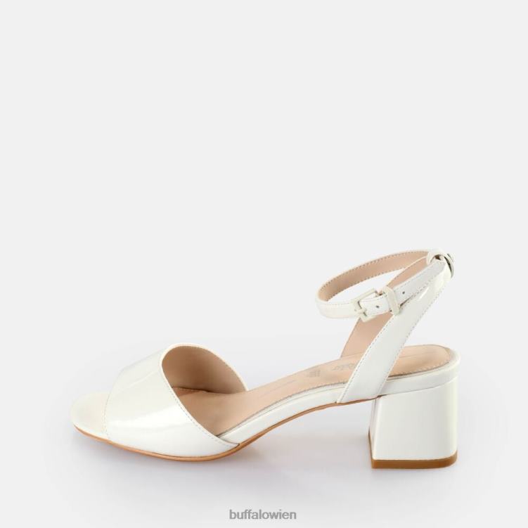 bei Buffalo Lucy schicke Sandaletten mit Absatz Weiss 0FX48356 |Sandalen