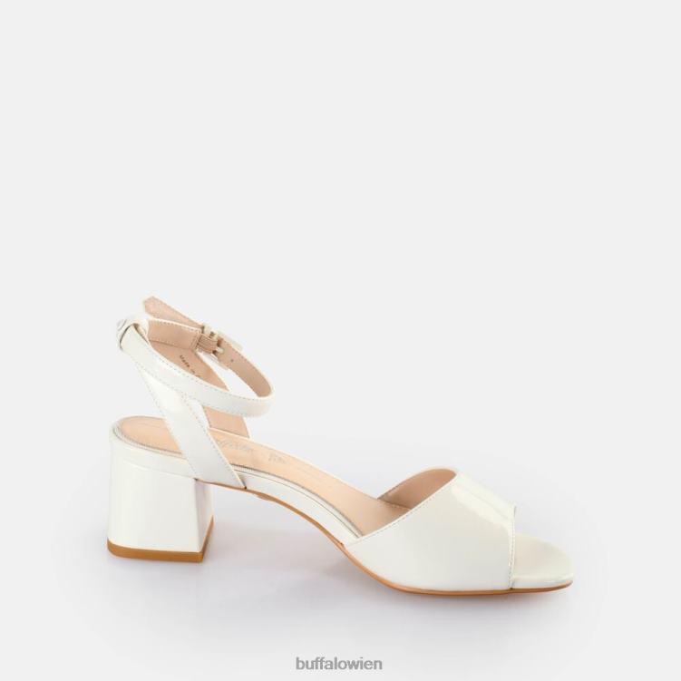 bei Buffalo Lucy schicke Sandaletten mit Absatz Weiss 0FX48356 |Sandalen