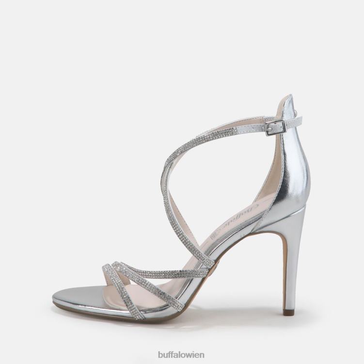bei Buffalo Makai 2 Sandale vegan Silber 0FX48493 |Sandalen