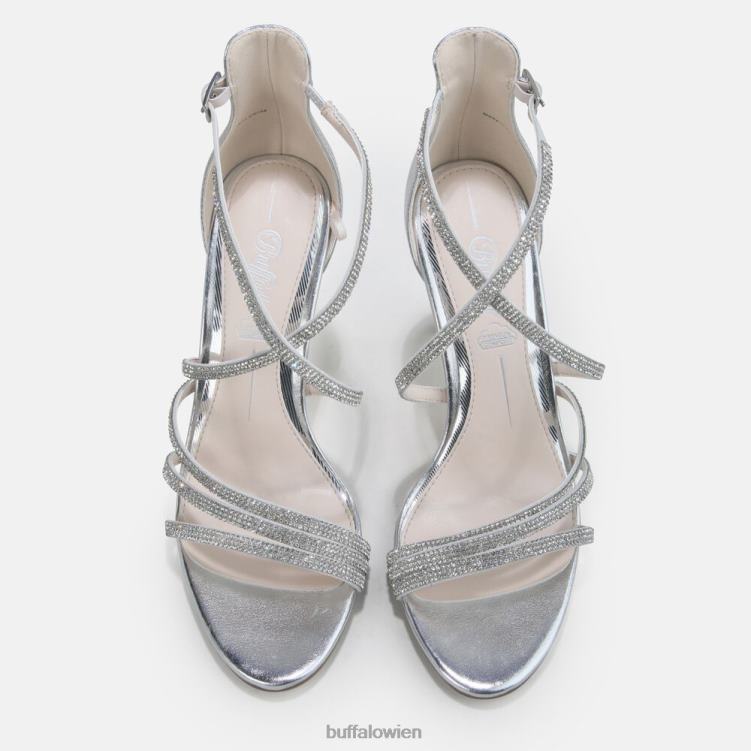 bei Buffalo Makai 2 Sandale vegan Silber 0FX48493 |Sandalen
