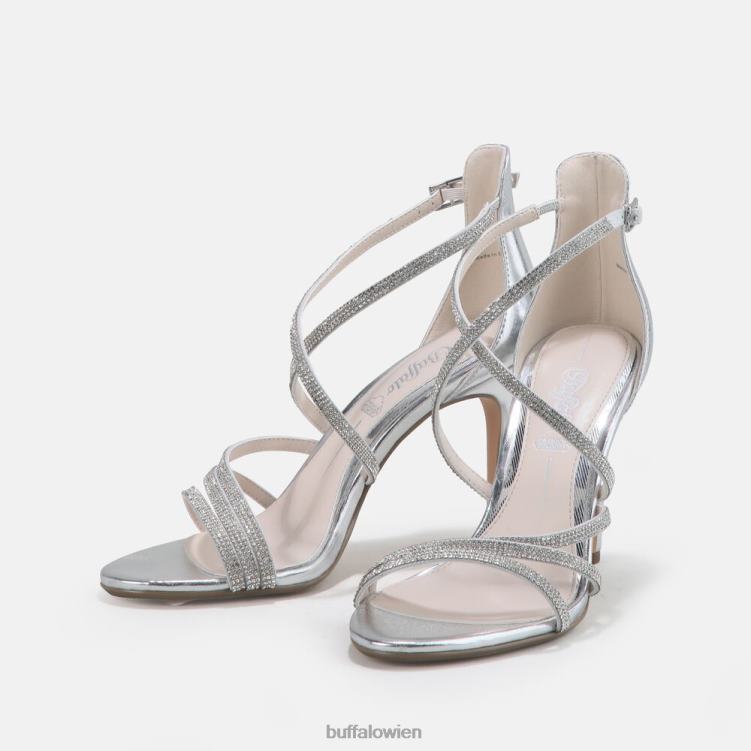 bei Buffalo Makai 2 Sandale vegan Silber 0FX48493 |Sandalen
