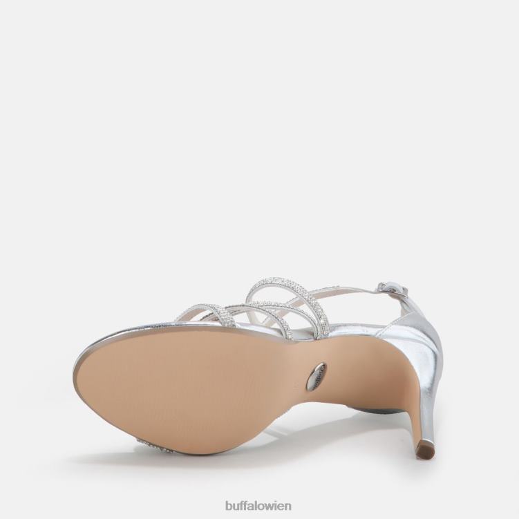 bei Buffalo Makai 2 Sandale vegan Silber 0FX48493 |Sandalen
