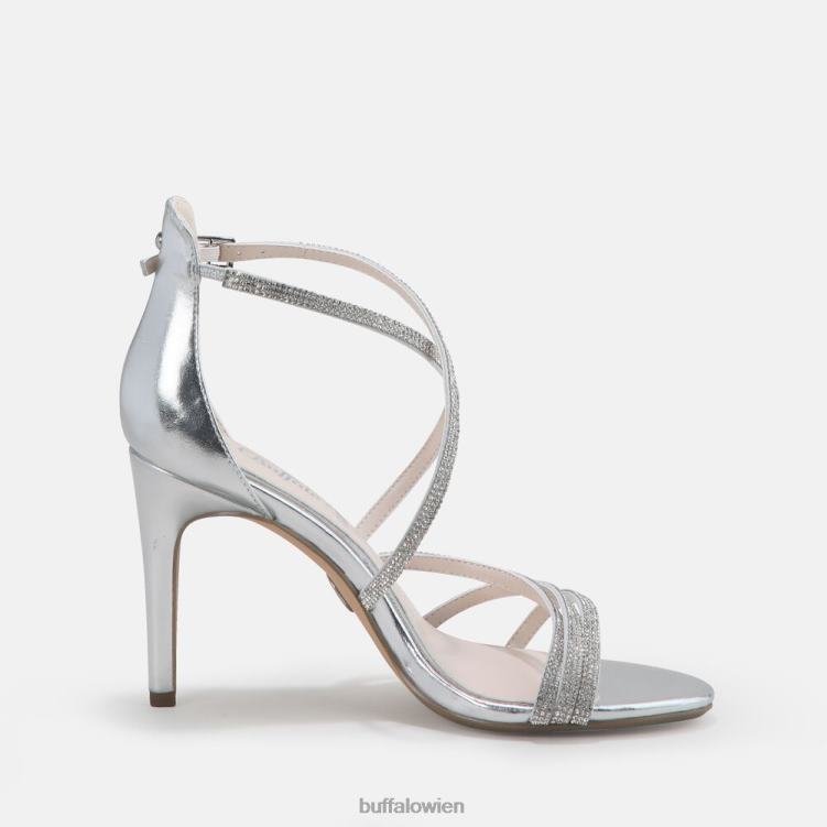 bei Buffalo Makai 2 Sandale vegan Silber 0FX48493 |Sandalen