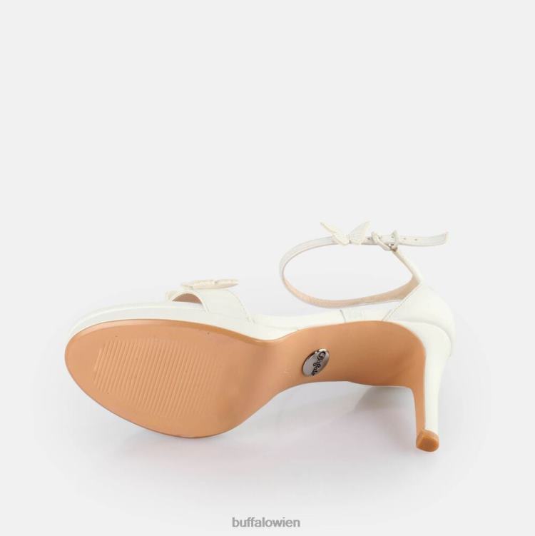 bei Buffalo Mary-Schmetterlingssandalen mit Absatz Weiss 0FX48278 |Sandalen