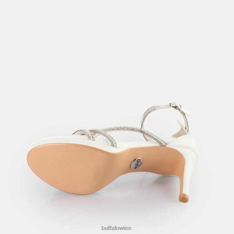bei Buffalo Mary Shine-Sandalen mit Absatz Weiss 0FX48569 |Sandalen