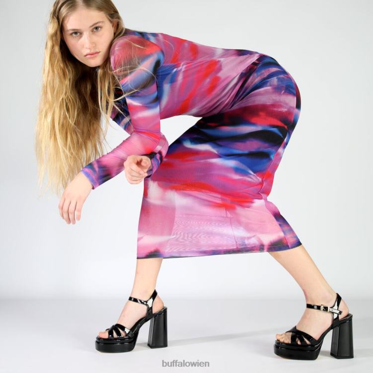 bei Buffalo May Donna Sandaletten vegan Schwarz 0FX48251 |Sandalen