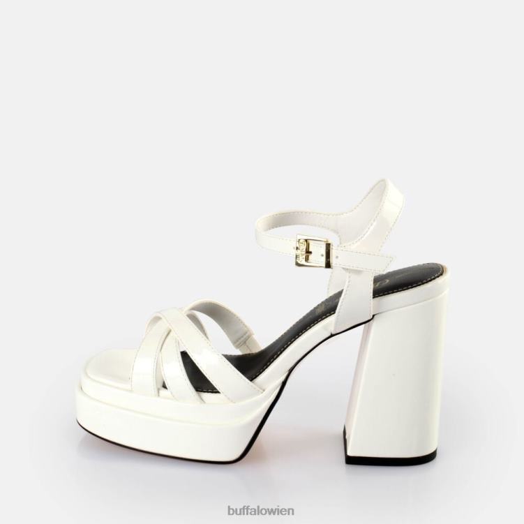 bei Buffalo May Donna Sandaletten vegan Weiss 0FX48250 |Sandalen