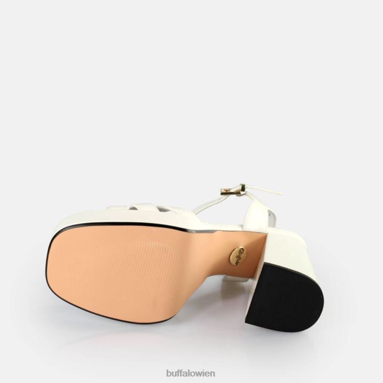 bei Buffalo May Donna Sandaletten vegan Weiss 0FX48250 |Sandalen