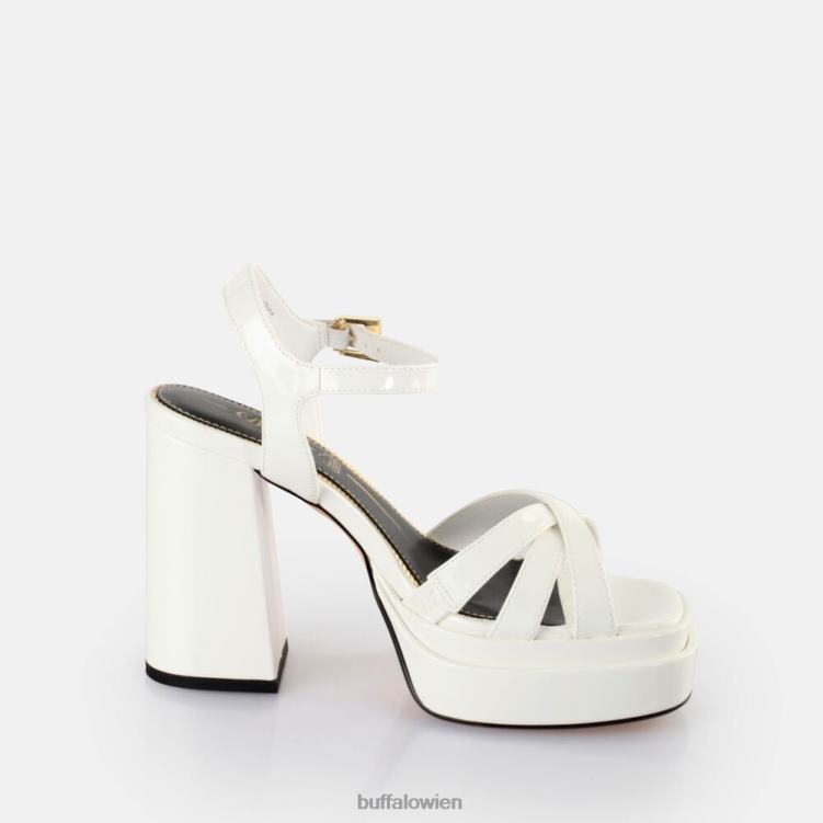 bei Buffalo May Donna Sandaletten vegan Weiss 0FX48250 |Sandalen