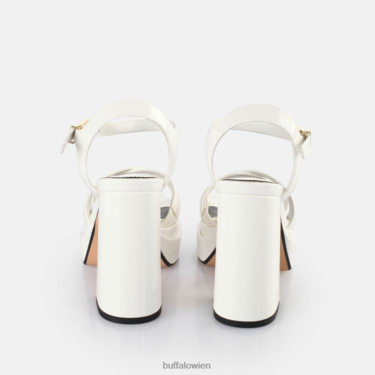 bei Buffalo May Donna Sandaletten vegan Weiss 0FX48250 |Sandalen