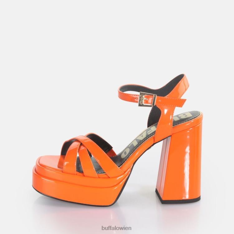 bei Buffalo May Donna Sandaletten vegan orange 0FX48326 |Sandalen